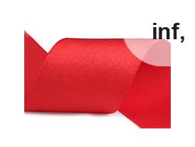 Nastro elasticizzato in raso, larghezza: 50 mm