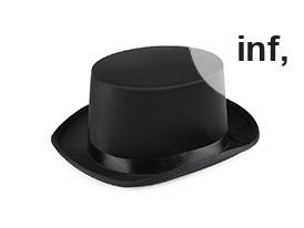 Cappello a cilindro, carnevale, fai-da-te