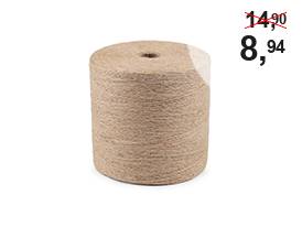 Spago / stringa di juta, dimensioni: Ø 1 mm, per borse e decorazioni per maglieria