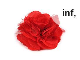 Spilla a forma di rosa, Ø 9 cm