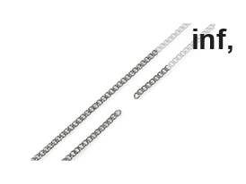 Catena per borsetta, lunghezza: 120 cm