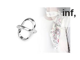 Fibbia per sciarpa/scialle