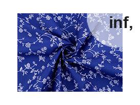 Tessuto in cotone, motivo: floreale