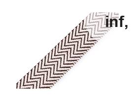 Fettuccia in cotone, double-face, larghezza: 38 mm