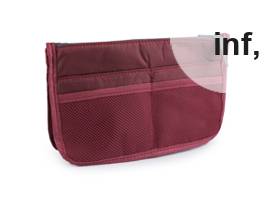 Inserto organizer per borsetta, dimensioni: 16 x 27 cm