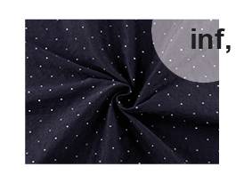 Tessuto elasticizzato, per indumenti, con strass hotfix