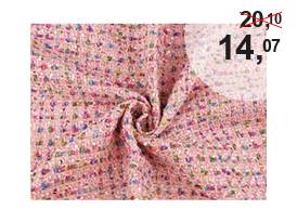 Tessuto per abiti / vestiti con piccole paillette, tweed