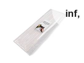 Stick di colla per pistola, dimensioni: Ø 7 mm, lunghezza: 25 cm, non ingiallisce