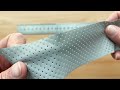 Nastro riflettente perforato, elastico, larghezza: 50 mm, da cucire