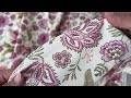Tessuto di cotone / tela, motivo: fiori