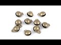 Campanellino in ottone, suono bellissimo, dimensioni: 13 x 17 mm