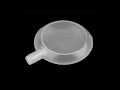Fischietto per prodotti tessili, piatto, dimensioni: Ø 42 mm