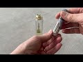 Atomizzatore di profumo ricaricabile da viaggio, dimensioni: 8 cm