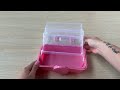 Scatola di plastica / cassetta da cucito