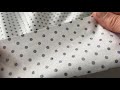 Tessuto / Tela di cotone: motivo: pois
